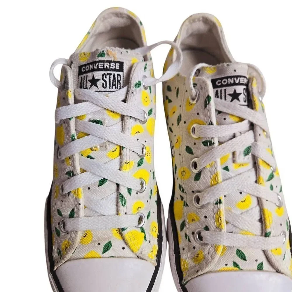 Converse lemon sneakers 2